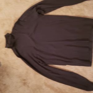 Dark grey turtle neck